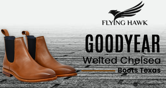 Goodyear welted Chelsea boots Texas