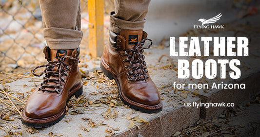 leather boots for men Arizona