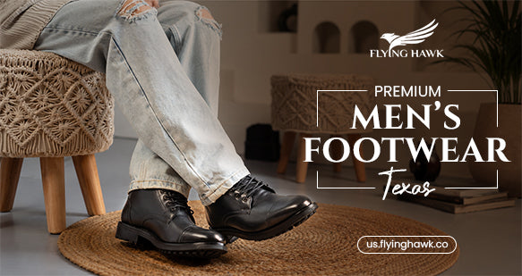 premium men’s footwear Texas