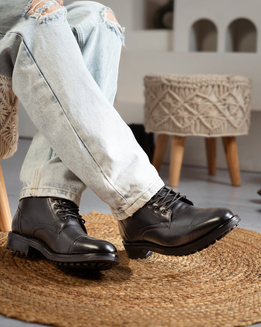 Cap Toe Oxford Boot
