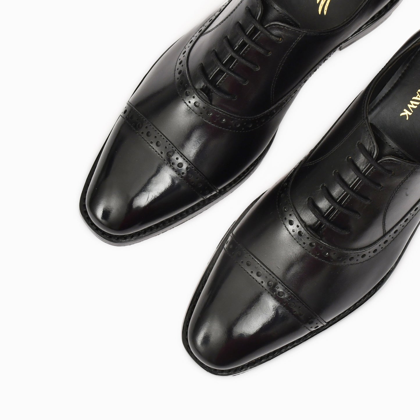 Hand Welted Premium Black Oxford